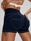 ZASUWA Female Sexy Denim Pocket Quick-dry Shorts