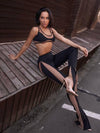 ❤ZASUWA Female Super Sexy Unique Sheer Mesh Split Tracksuit