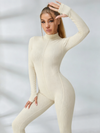 Sexy Zipper Stitch Jumpsuit