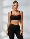 Ribbed Backless Bras