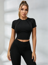 Super Stylish&Sexy Stitch Performance Short Sleeves