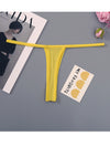 ZASUWA Female Sexy Mesh Print T-Back Panties