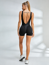 Push Up Backless Quick-dry Short Romper