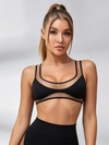 Super Sexy Unique Sheer Mesh Sports Bras