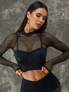 Unique Fishnet Tracksuit