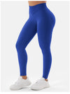 ZASUWA Female High-waisted Seamless Elastic Tight Quick Dry Hip-lift Leggings