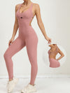 ZASUWA Female Cross Back Scrunch Bum Adjustable Straps Jumpsuit