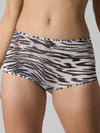 ZASUWA Female Tiger Stripes Print Boxer Briefs Panties
