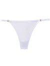 ZASUWA Female Hollow Out Crystal Silk Panties