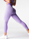 ZASUWA Female Corset Contrast Color Elastic Tight Quick Dry Hip-lift Leggings