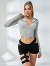 Hollow Out Backless With Hat Short Suit