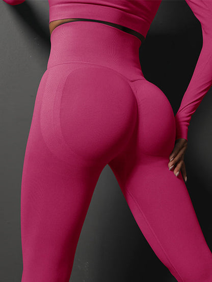 Breathable Seamless Hip-lift Leggings
