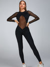 🖤ZASUWA Female Sexy Mesh Jumpsuit