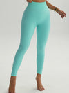 ZASUWA Female Solid Color Quick Dry Hollow Out High-rise Leggings