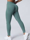 ZASUWA Female Seamless Quick Dry Scrunch Bum High-waisted Booty Leggings