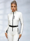 Waterproof Warm Zipper Ski Jumpsuit