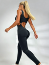 Cutout Scrunch Bum Romper