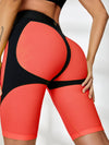 ZASUWA Female Fly Eye Contrast Color Sports Bras