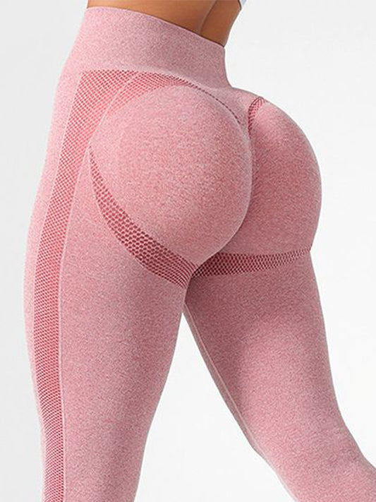 ZASUWA Female Quick Dry Elastic Tight Solid Color Push Up Design Leggings