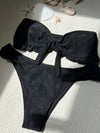 ZASUWA Female Sexy Solid Flounce Bikini Set