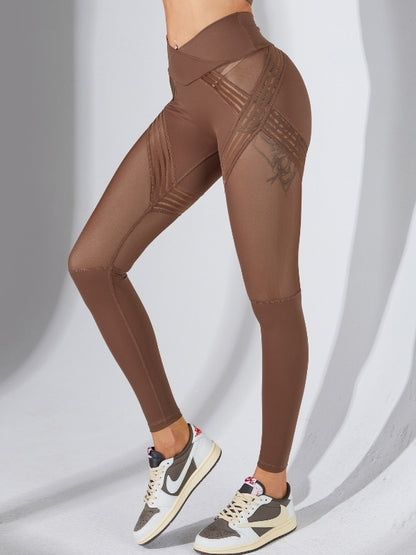 Mesh Cross Back Quick Dry Tracksuit