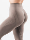 ZASUWA Female Scrunch Bum Quick-dry Hip-lift Seamless Leggings