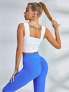 ZASUWA Female Wide Shoulder Strap Three-dimensional Shaping Tracksuit