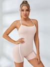 Gestreifter kurzer Overall