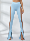 Super Sexy Unique Sheer Mesh Split Leggings