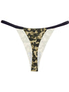 ZASUWA Female Sexy Camouflage Print T-Back Panties