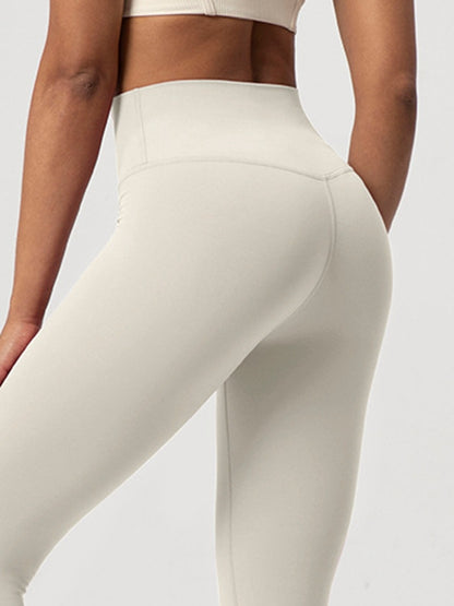 Fleece High-rise Elastic Tight Leggings