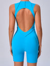 ZASUWA Female Sexy Backless Quick-dry Romper