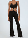 ZASUWA Female Flare Cutout Jumpsuit