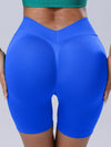 ZASUWA Female Deep V Back Scrunch Bum Shorts
