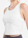 ZASUWA Female U Collar Backless Metal Tank