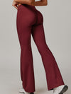 ZASUWA Female Sexy V-shape Waist Flare Backless Tracksuit