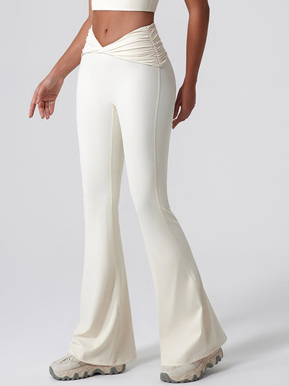 Leggings mit Twist-Flare und Po-Lift