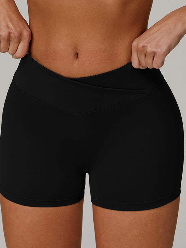 Sexy V-shape Waist Flare Leggings