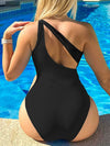 ZASUWA Female Sexy Contrast ColorTailoring Mesh One Piece