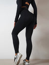 ZASUWA Female Seamless Scrunch Bum Leggings