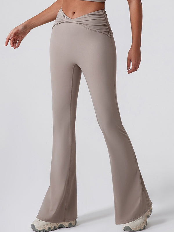 Leggings mit Twist-Flare und Po-Lift