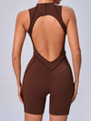 ZASUWA Female Sexy Backless Quick-dry Romper