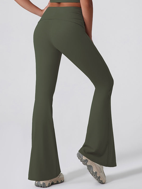 Leggings mit Twist-Flare und Po-Lift