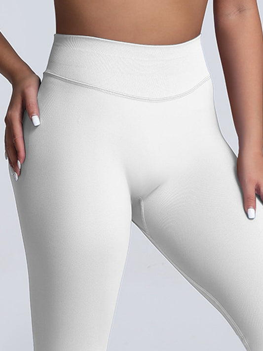 ZASUWA Female Seamless Quick Dry Scrunch Bum High-waisted Booty Leggings