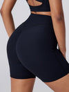 ZASUWA Female Ribbed Scrunch Bum  Booty Gym Shorts