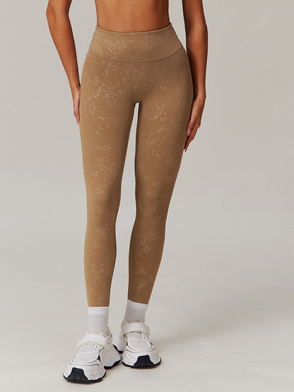 Sexy Hot Stamping Print Leggings