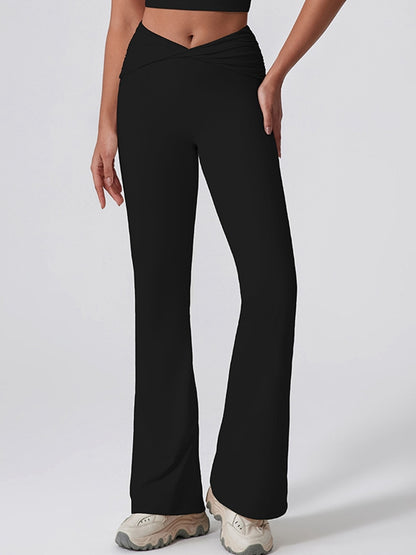 Leggings mit Twist-Flare und Po-Lift