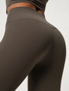 ZASUWA Female Fleece High-rise Elastic Tight Leggings
