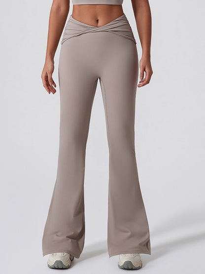 Leggings mit Twist-Flare und Po-Lift