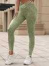 ZASUWA Female Denim Scrunch Bum High-rise Leggings